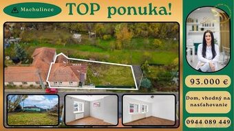 Nová cena Príjemný rodinný dom vhodný na nasťahovanie